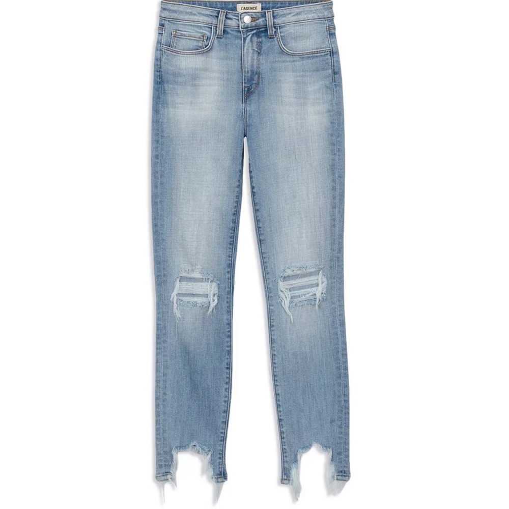 L'AGENCE
Ripped Jeans in Classic Braise